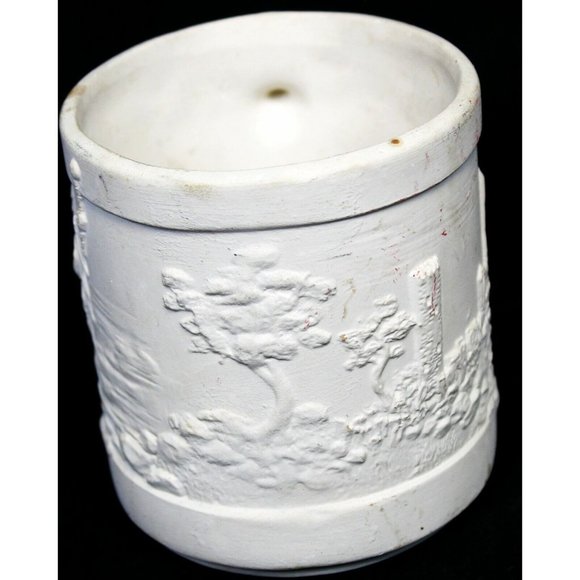 VTG Merlin Wizard Castle Mug Unglazed Pottery Ready to Pain Ceramic Art Craft - Picture 2 of 6